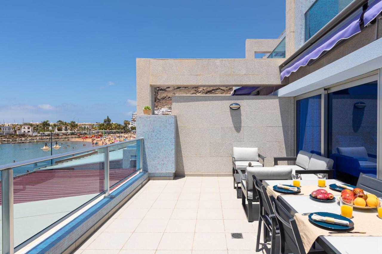 Amarre Bay Apartment Puerto De Mogan Bagian luar foto