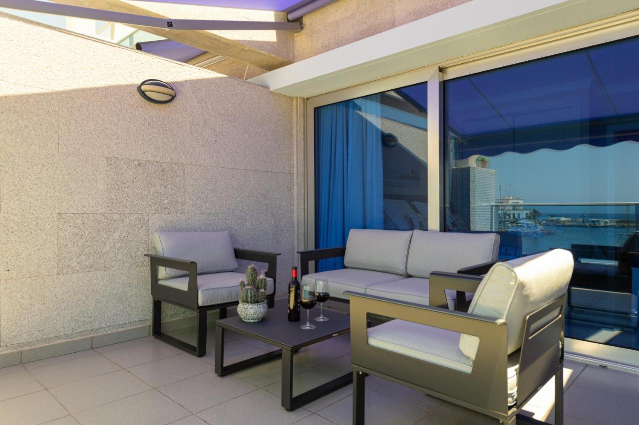 Amarre Bay Apartment Puerto De Mogan Bagian luar foto