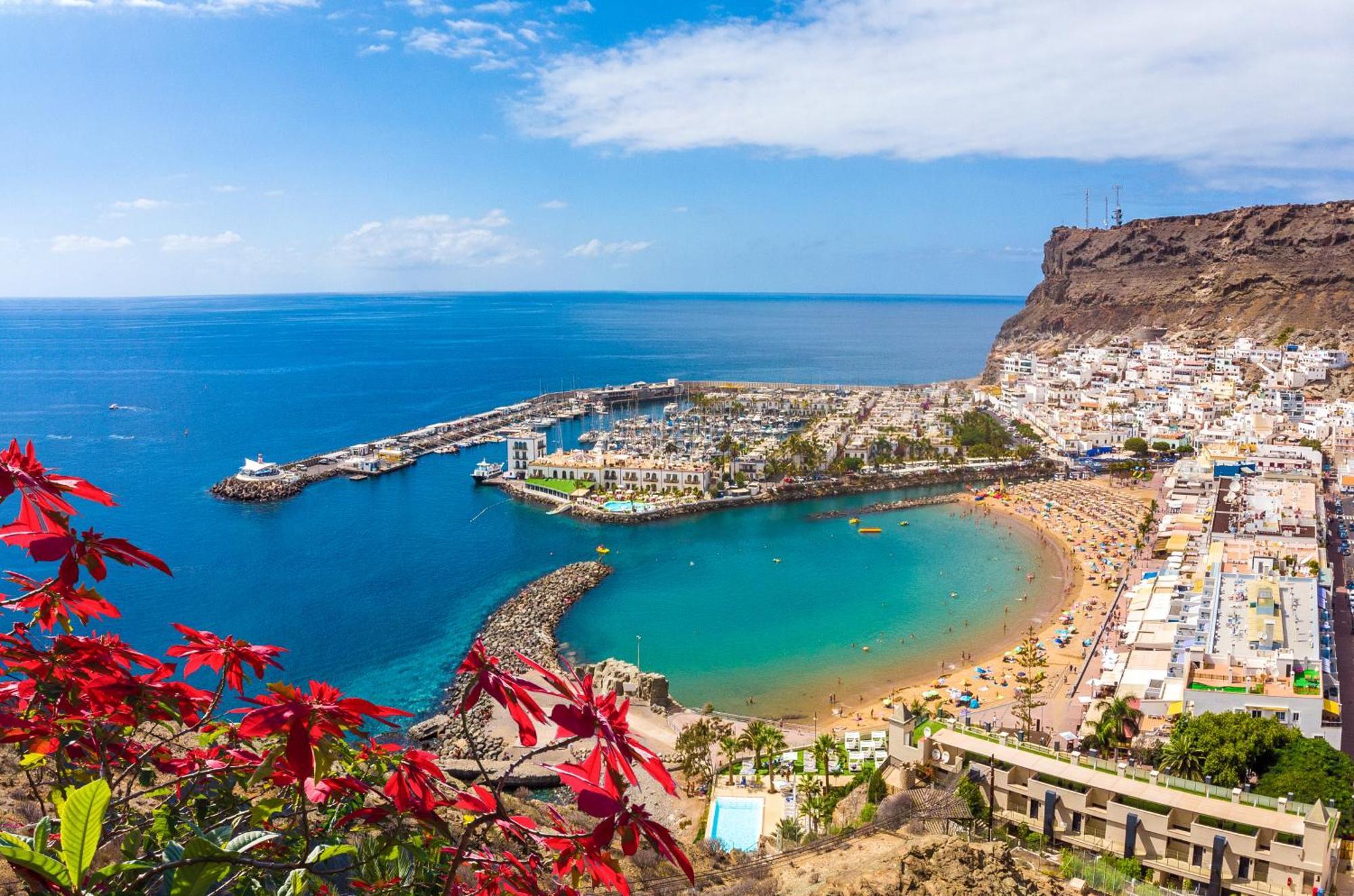 Amarre Bay Apartment Puerto De Mogan Bagian luar foto