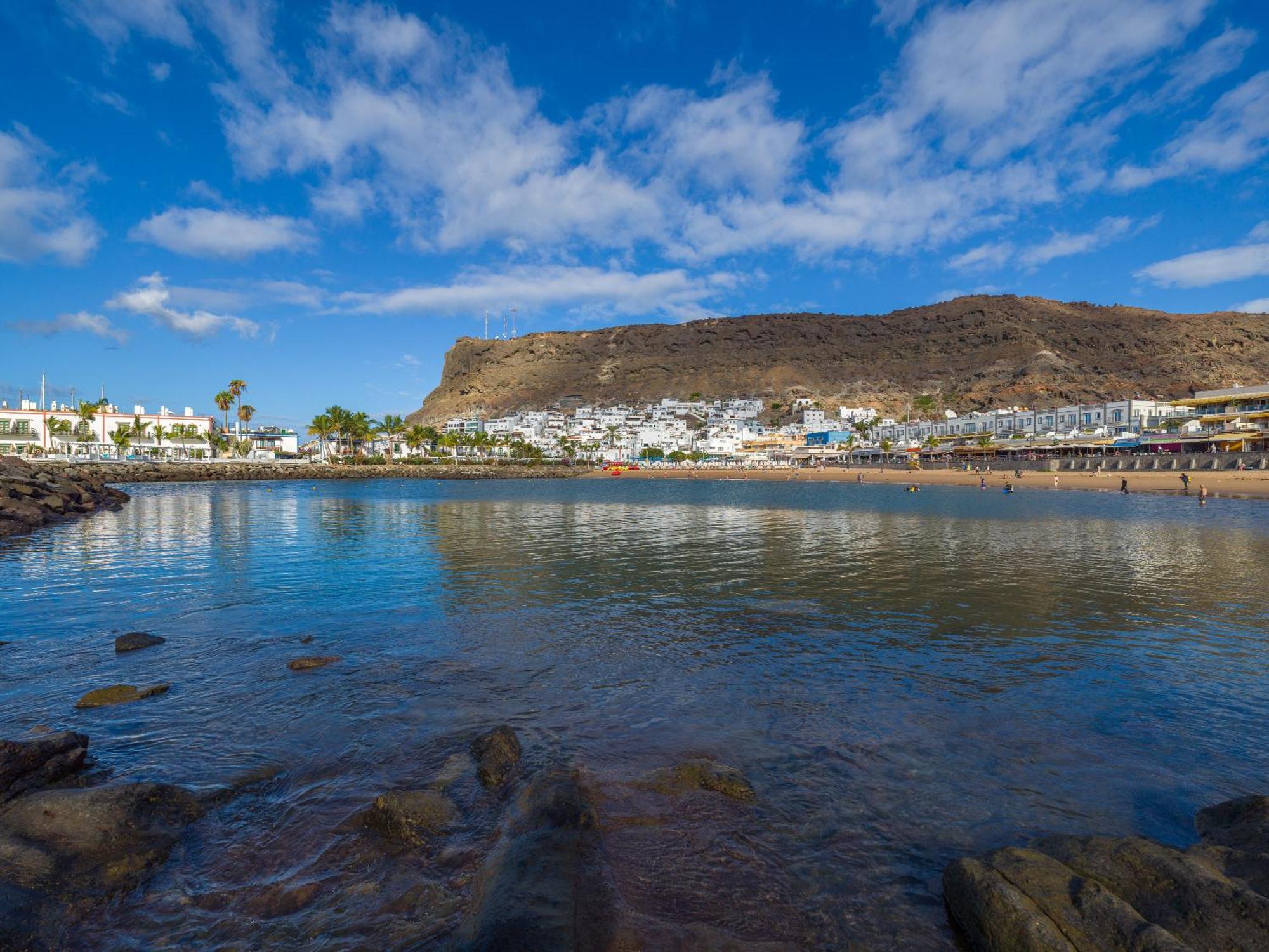 Amarre Bay Apartment Puerto De Mogan Bagian luar foto