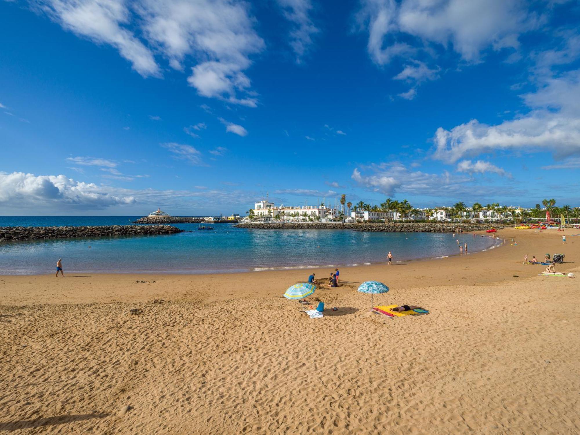 Amarre Bay Apartment Puerto De Mogan Bagian luar foto