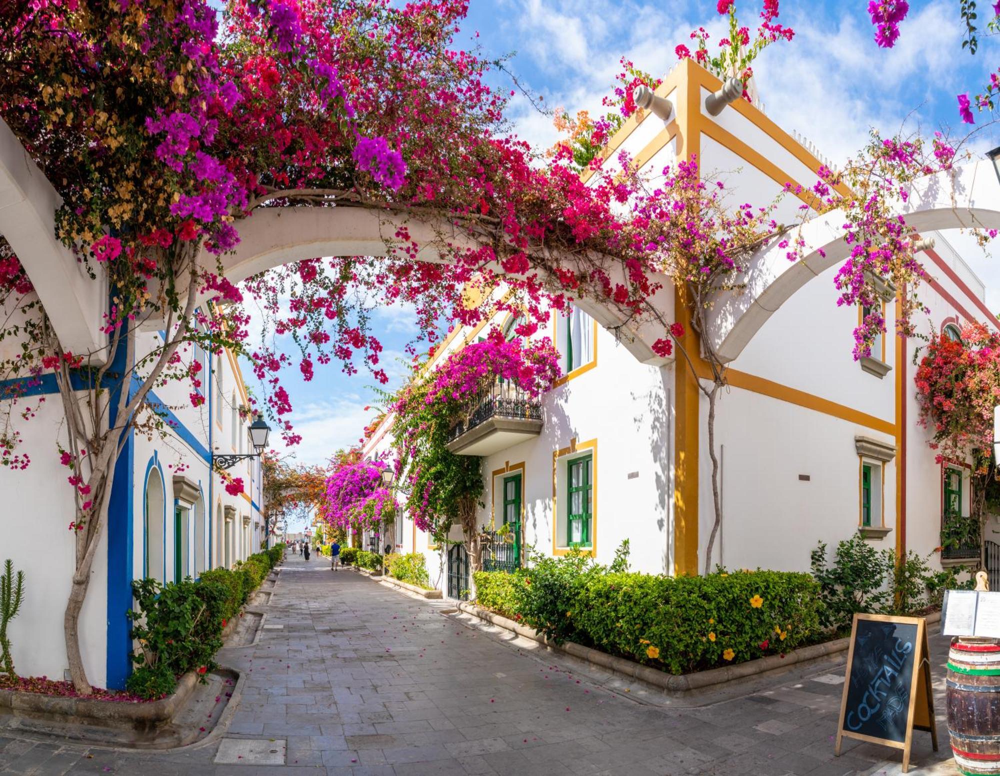 Amarre Bay Apartment Puerto De Mogan Bagian luar foto