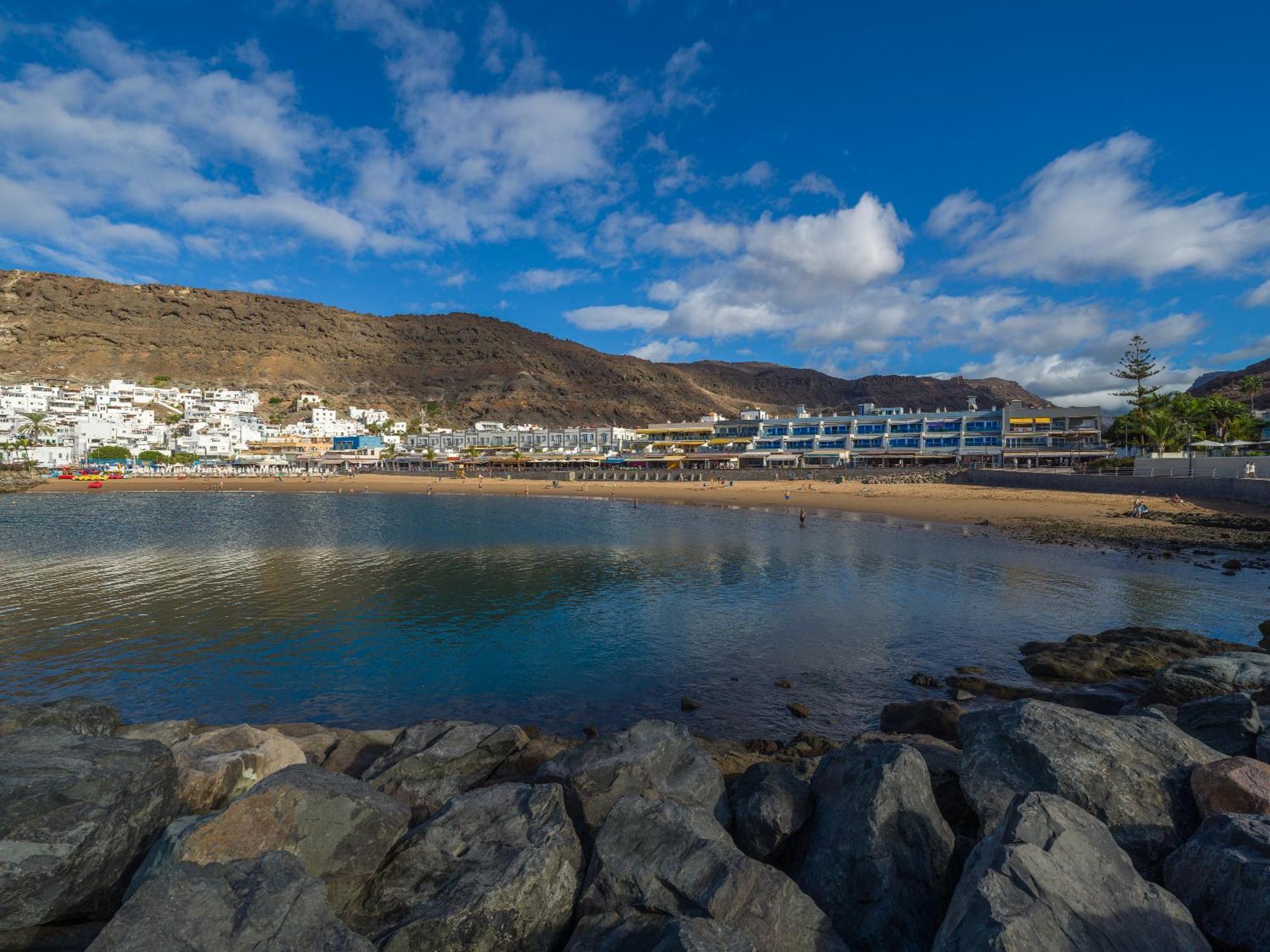 Amarre Bay Apartment Puerto De Mogan Bagian luar foto
