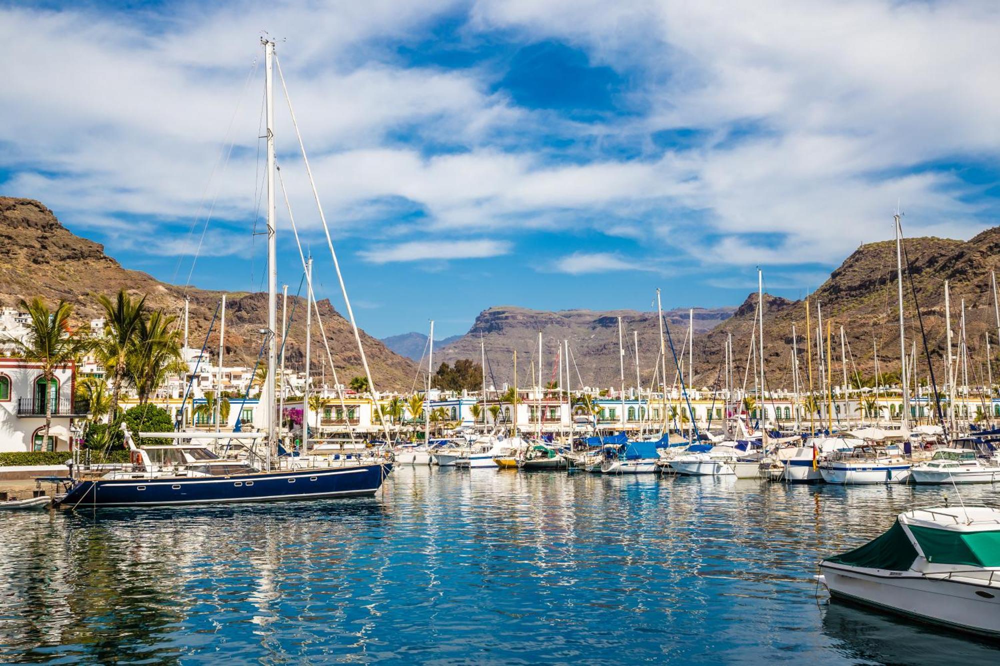 Amarre Bay Apartment Puerto De Mogan Bagian luar foto