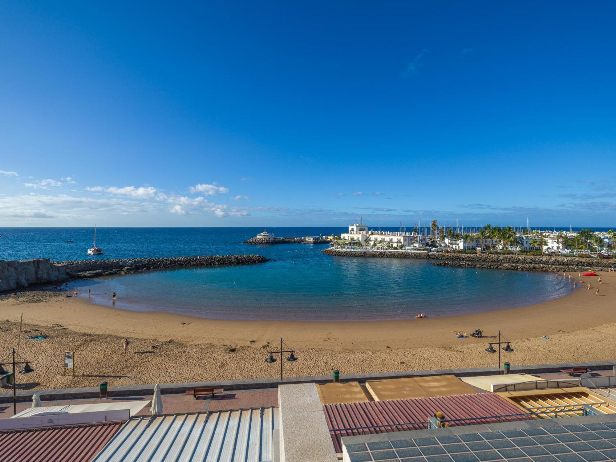 Amarre Bay Apartment Puerto De Mogan Bagian luar foto
