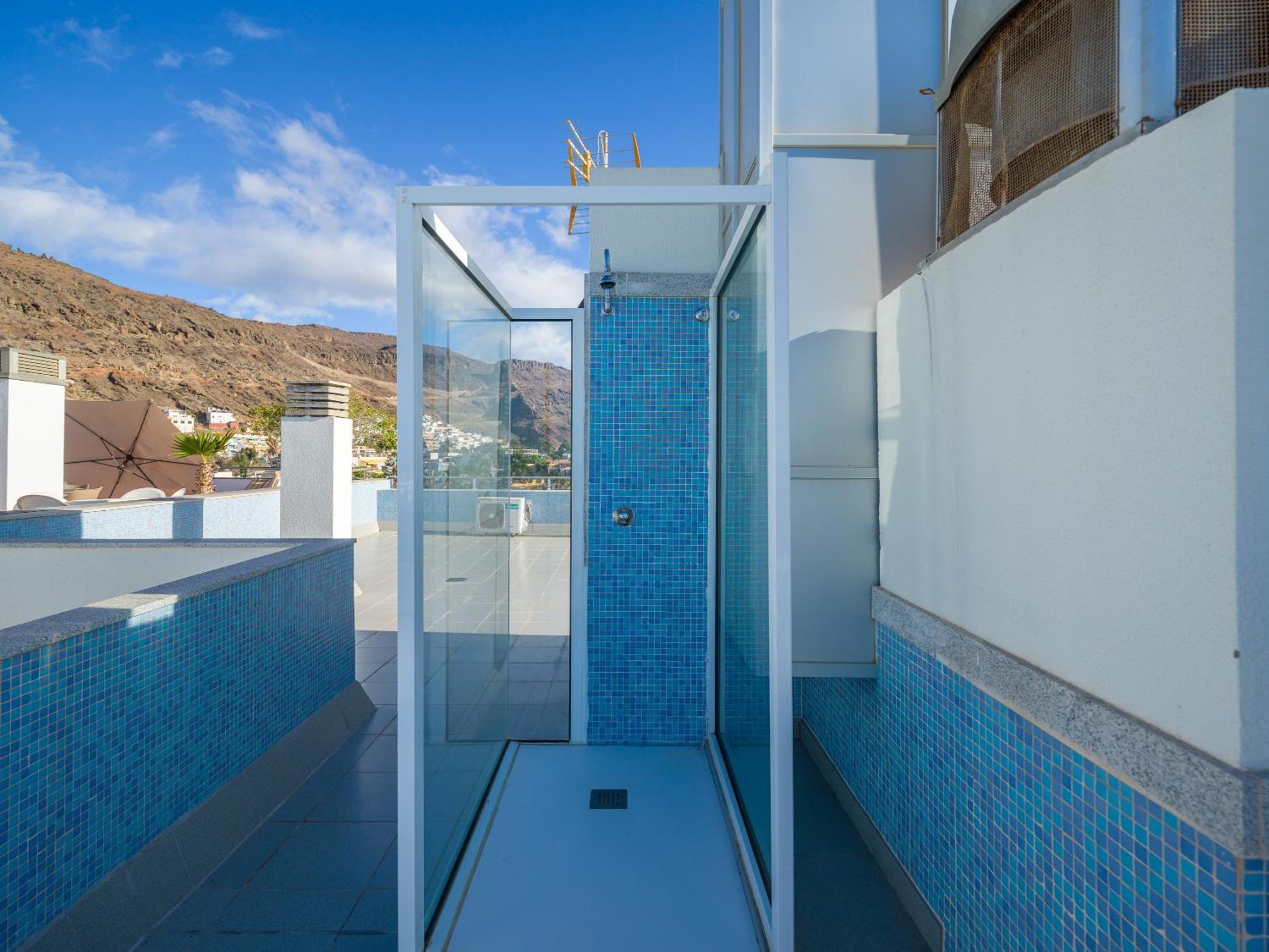 Amarre Bay Apartment Puerto De Mogan Bagian luar foto