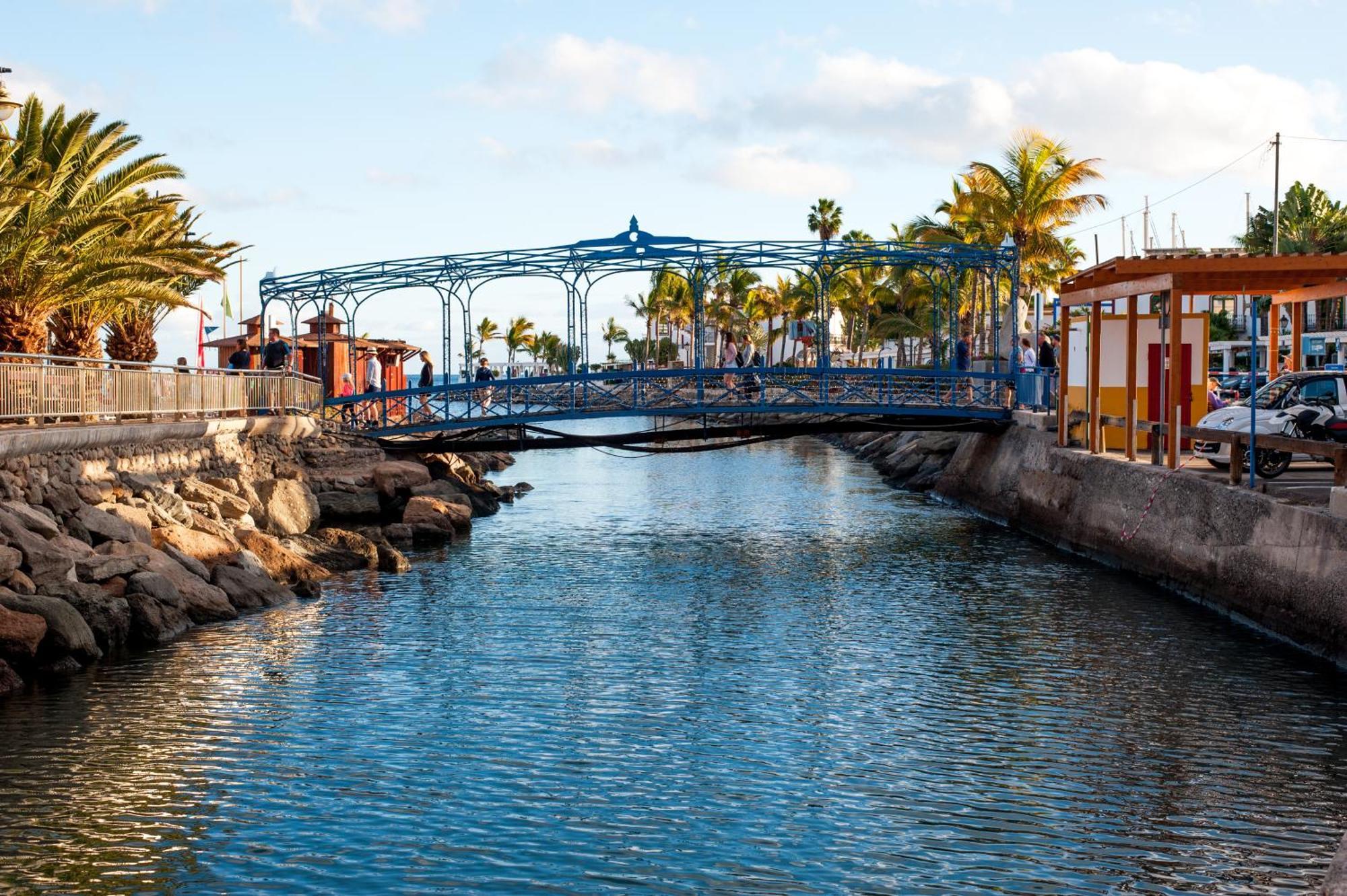 Amarre Bay Apartment Puerto De Mogan Bagian luar foto