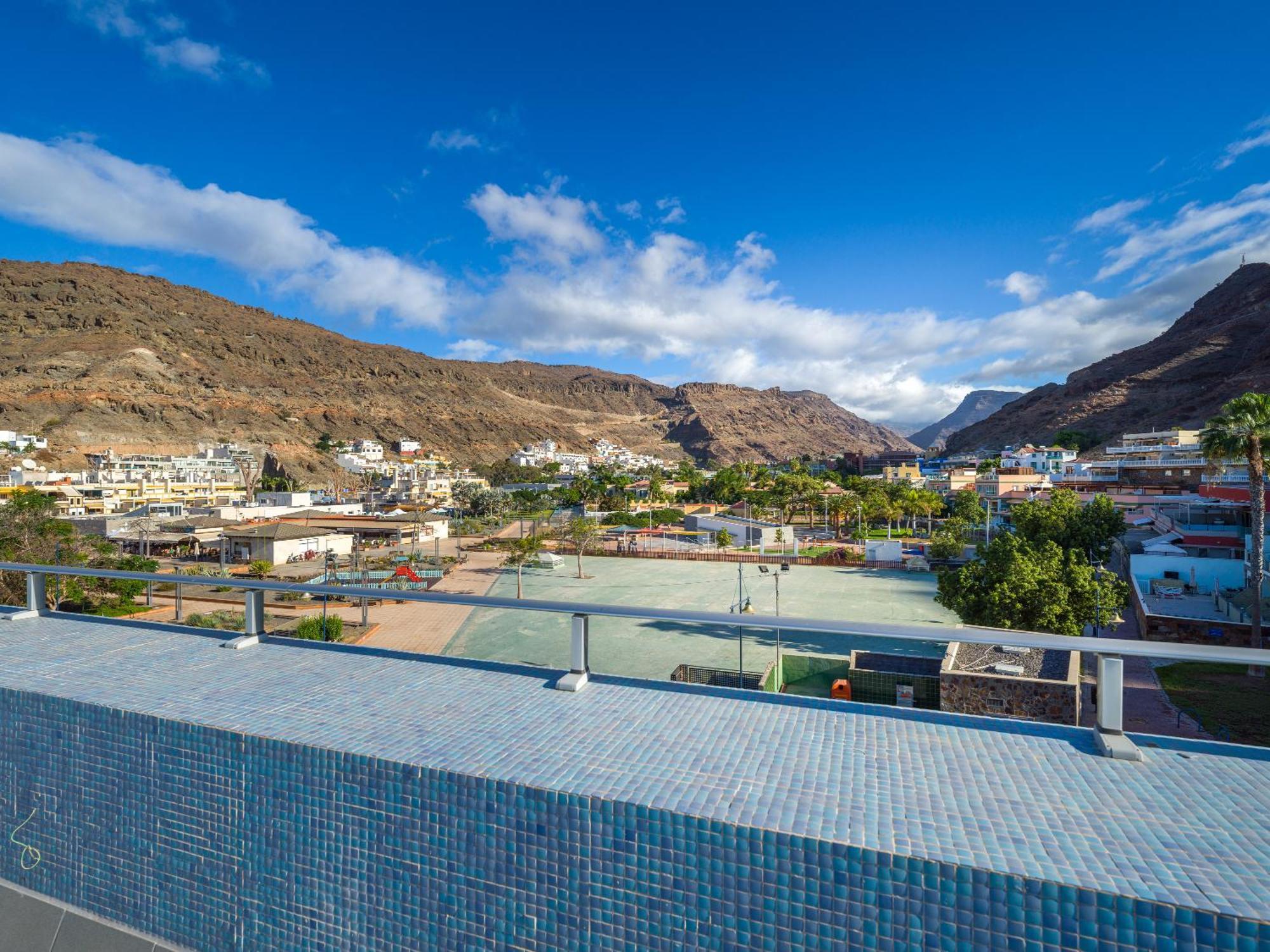 Amarre Bay Apartment Puerto De Mogan Bagian luar foto